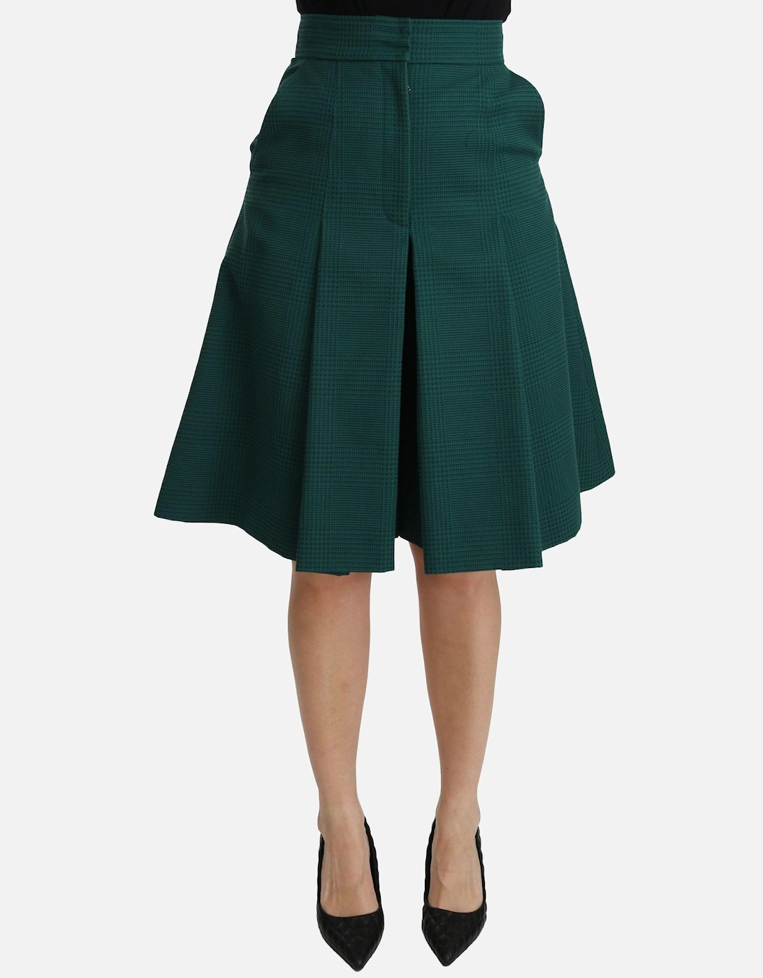 Aline Pleated Skirt Women - Green, 6 of 5