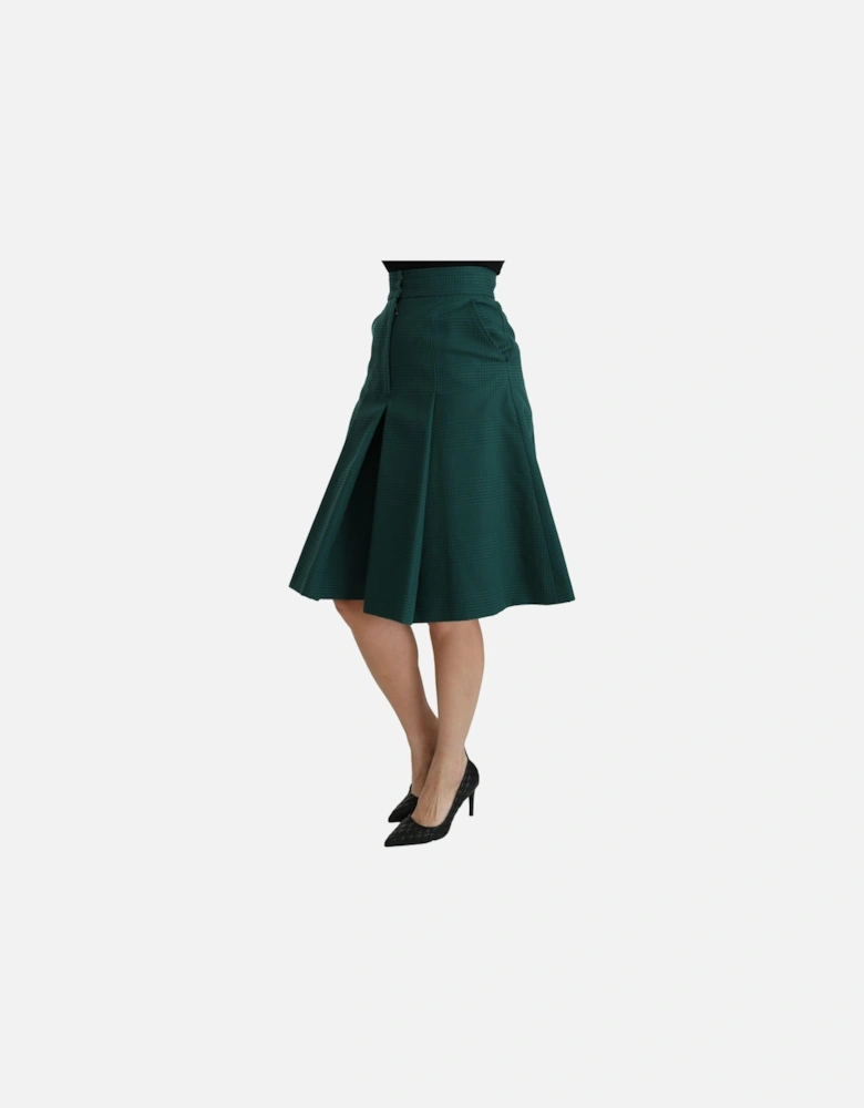 Aline Pleated Skirt Women - Green