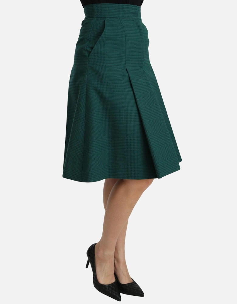 Aline Pleated Skirt Women - Green