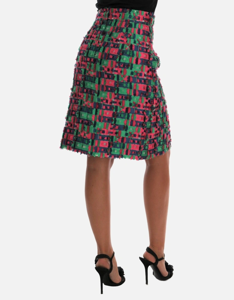 Dolce Gabbana Pencil Skirt Multicolor Women