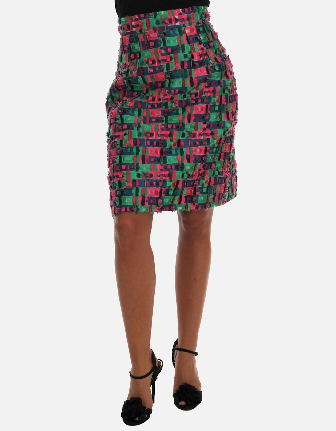 Dolce Gabbana Pencil Skirt Multicolor Women, 7 of 6