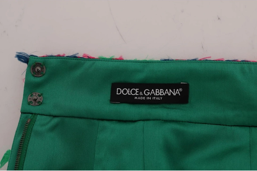 Dolce Gabbana Pencil Skirt Multicolor Women