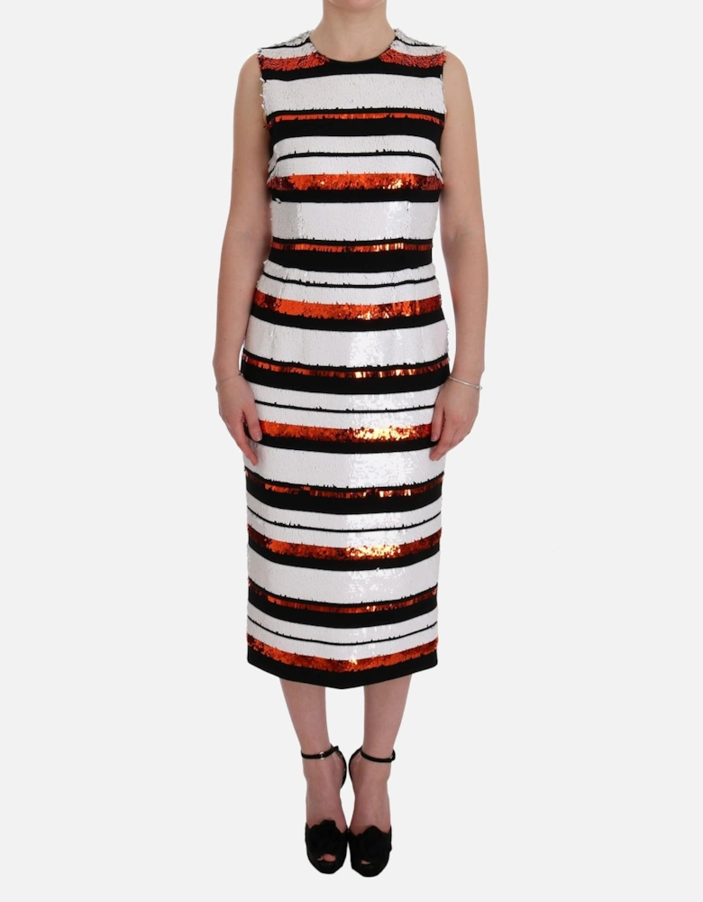 Sleeveless Wool Sheath Dress Women - Multicolor Dresses
