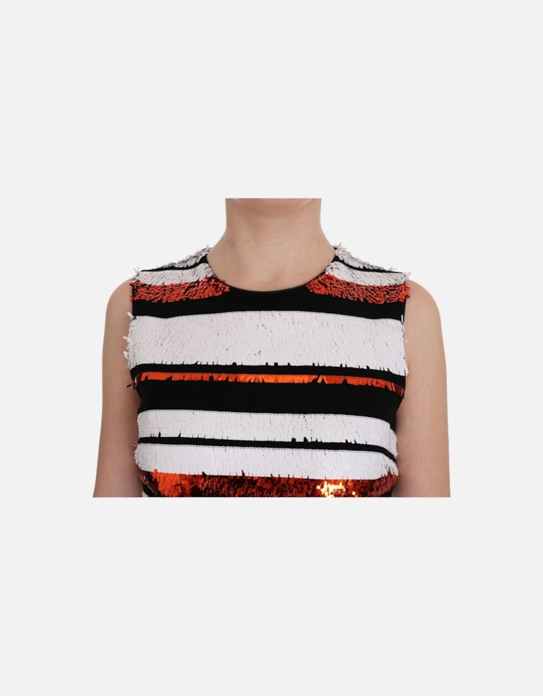 Sleeveless Wool Sheath Dress Women - Multicolor Dresses