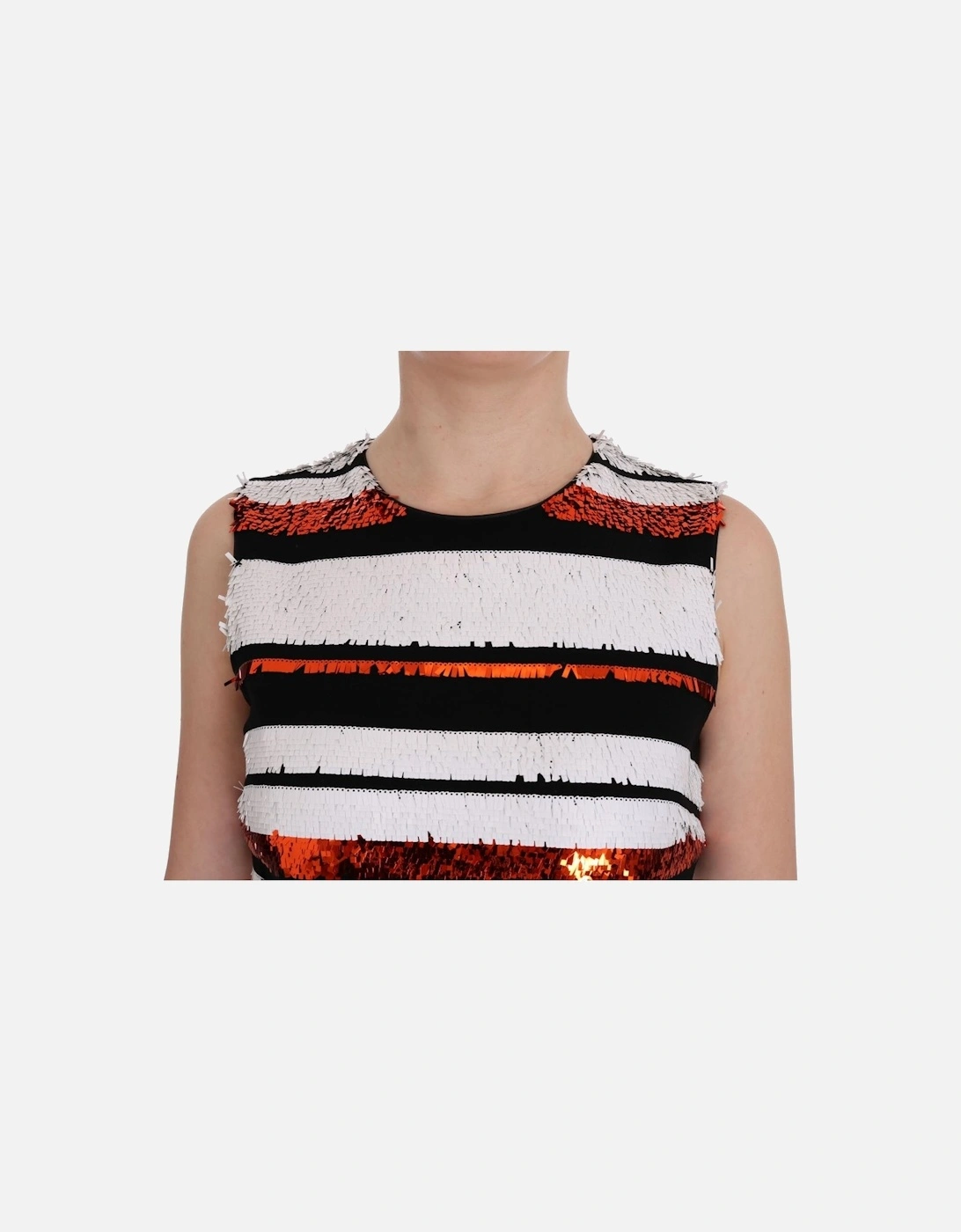 Sleeveless Wool Sheath Dress Women - Multicolor Dresses