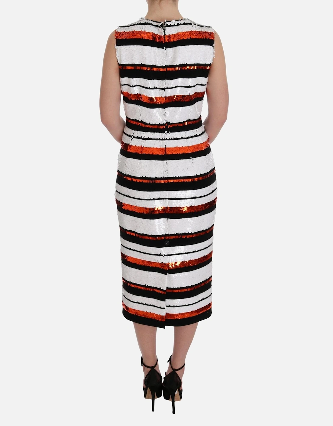 Sleeveless Wool Sheath Dress Women - Multicolor Dresses