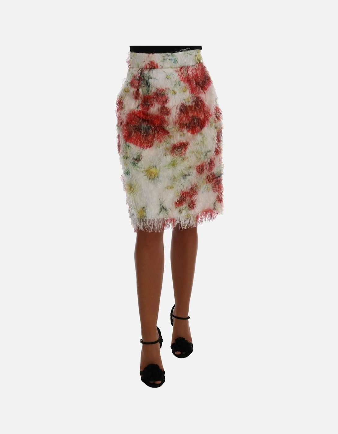 Dolce Gabbana Floral Print Pencil Skirt Women - Multicolor, 7 of 6