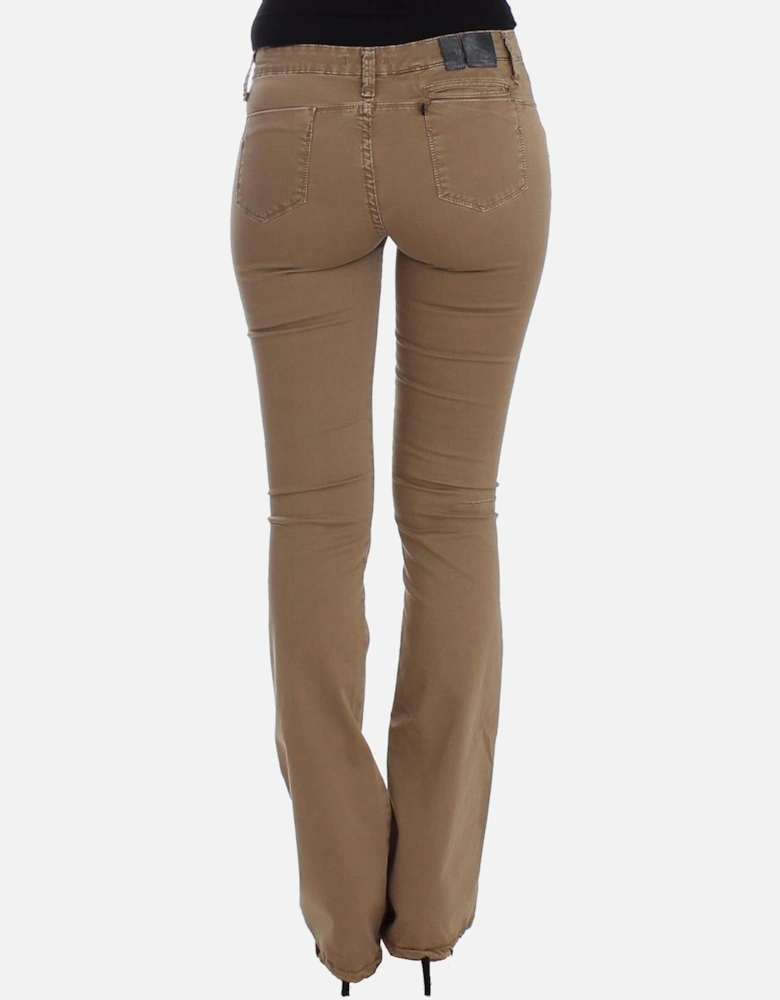 Bootcut Jeans Women - Beige Jeans