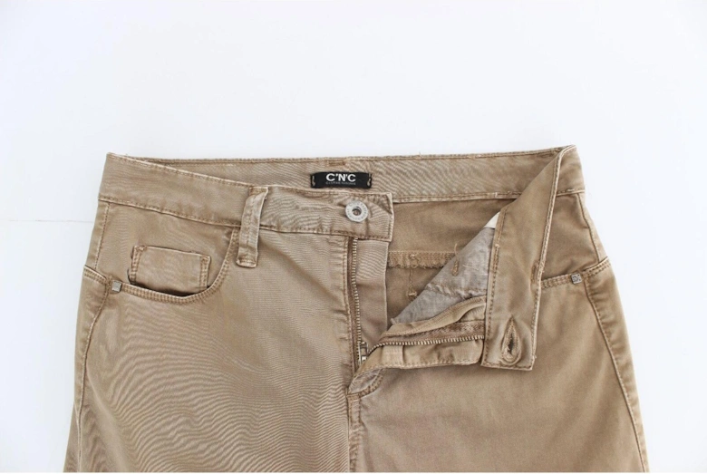 Bootcut Jeans Women - Beige Jeans