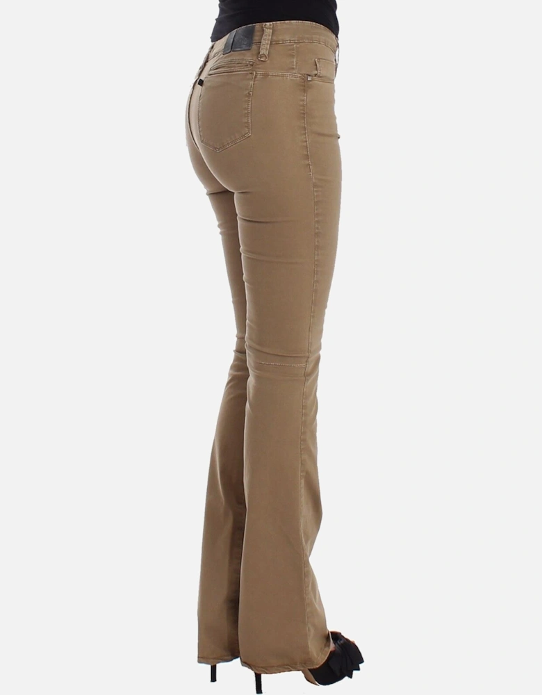 Bootcut Jeans Women - Beige Jeans