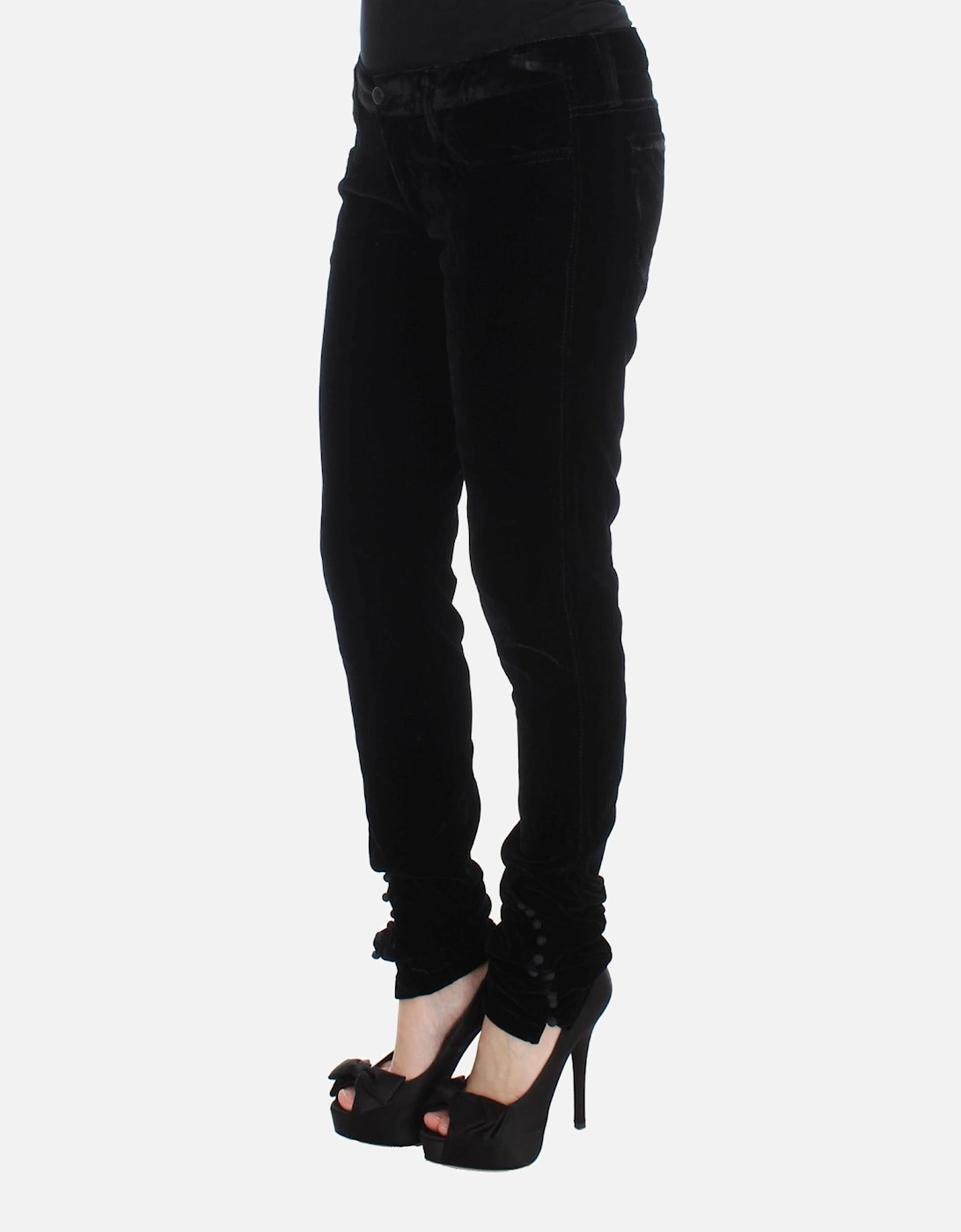 Velvet Trousers Black Velvet Pants Women Jeans