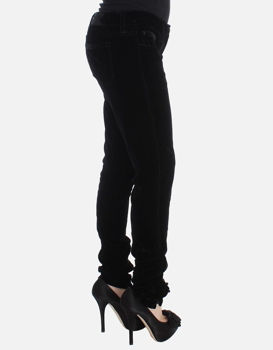 Velvet Trousers Black Velvet Pants Women Jeans