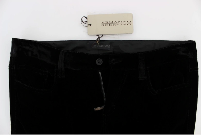 Velvet Trousers Black Velvet Pants Women Jeans