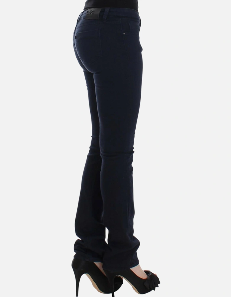 Straight Leg Jeans Women - Blue Jeans