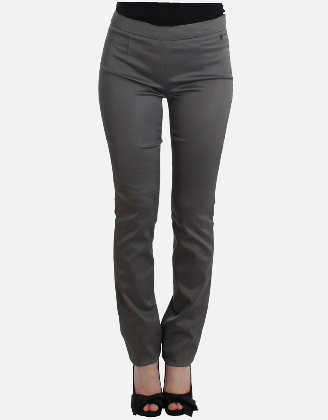 Galliano Pants Straight Leg Gray Women Jeans, 7 of 6