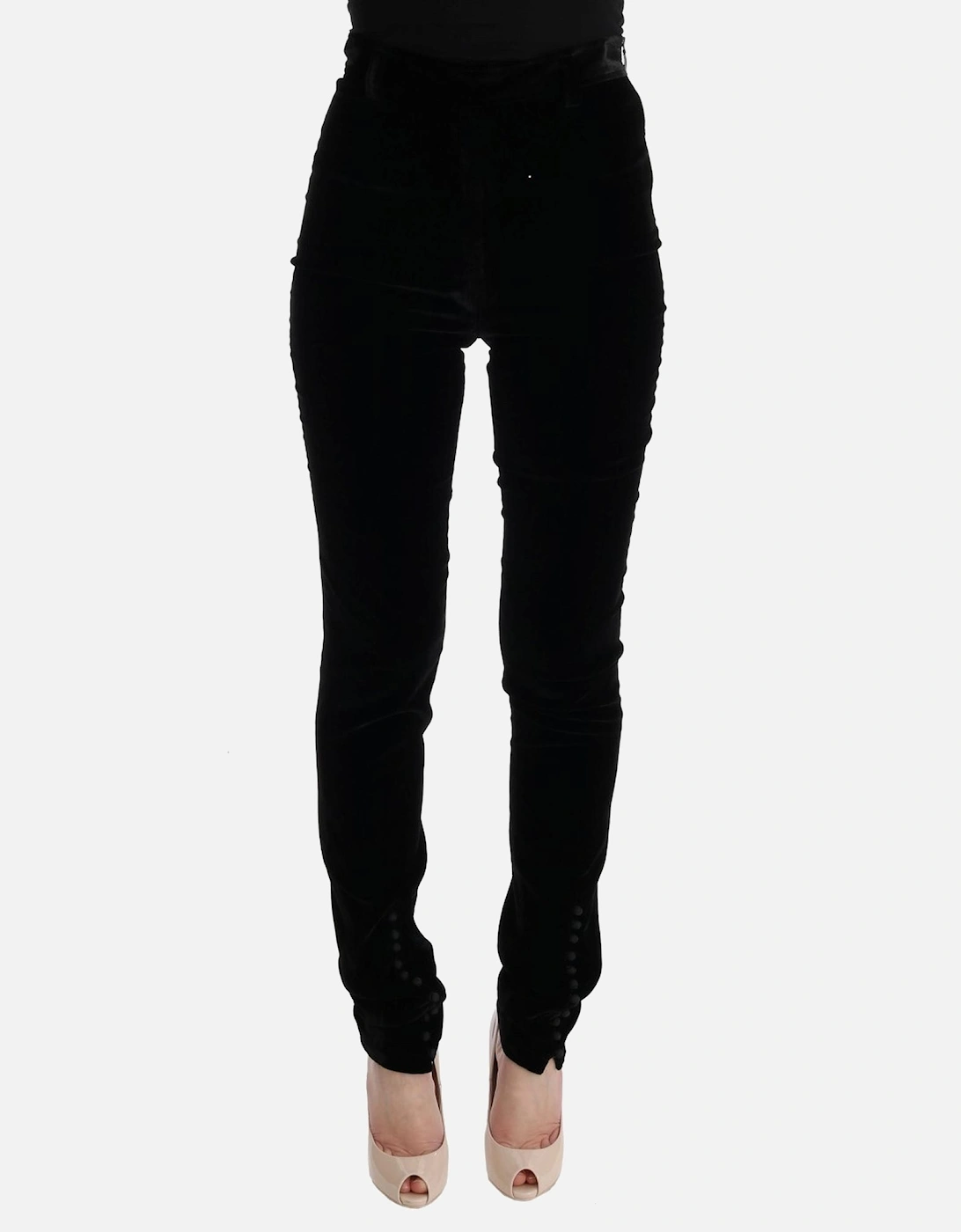 Velvet Trousers Black Style Women Jeans, 7 of 6