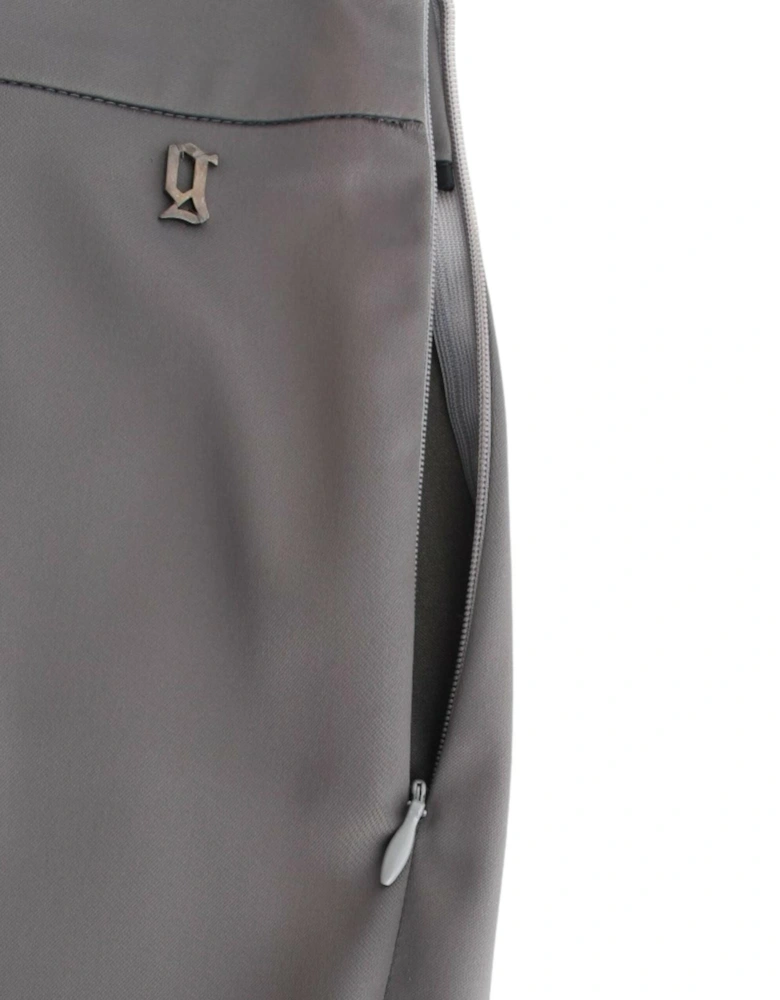 Galliano Pants Straight Leg Gray Women Jeans
