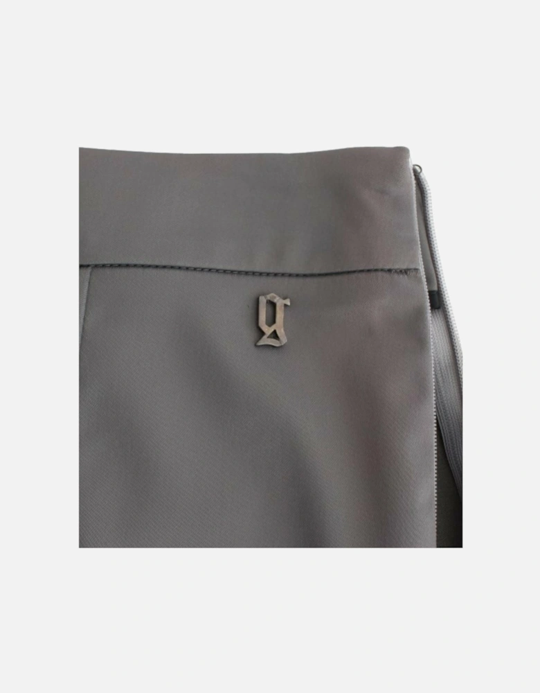 Galliano Pants Straight Leg Gray Women Jeans