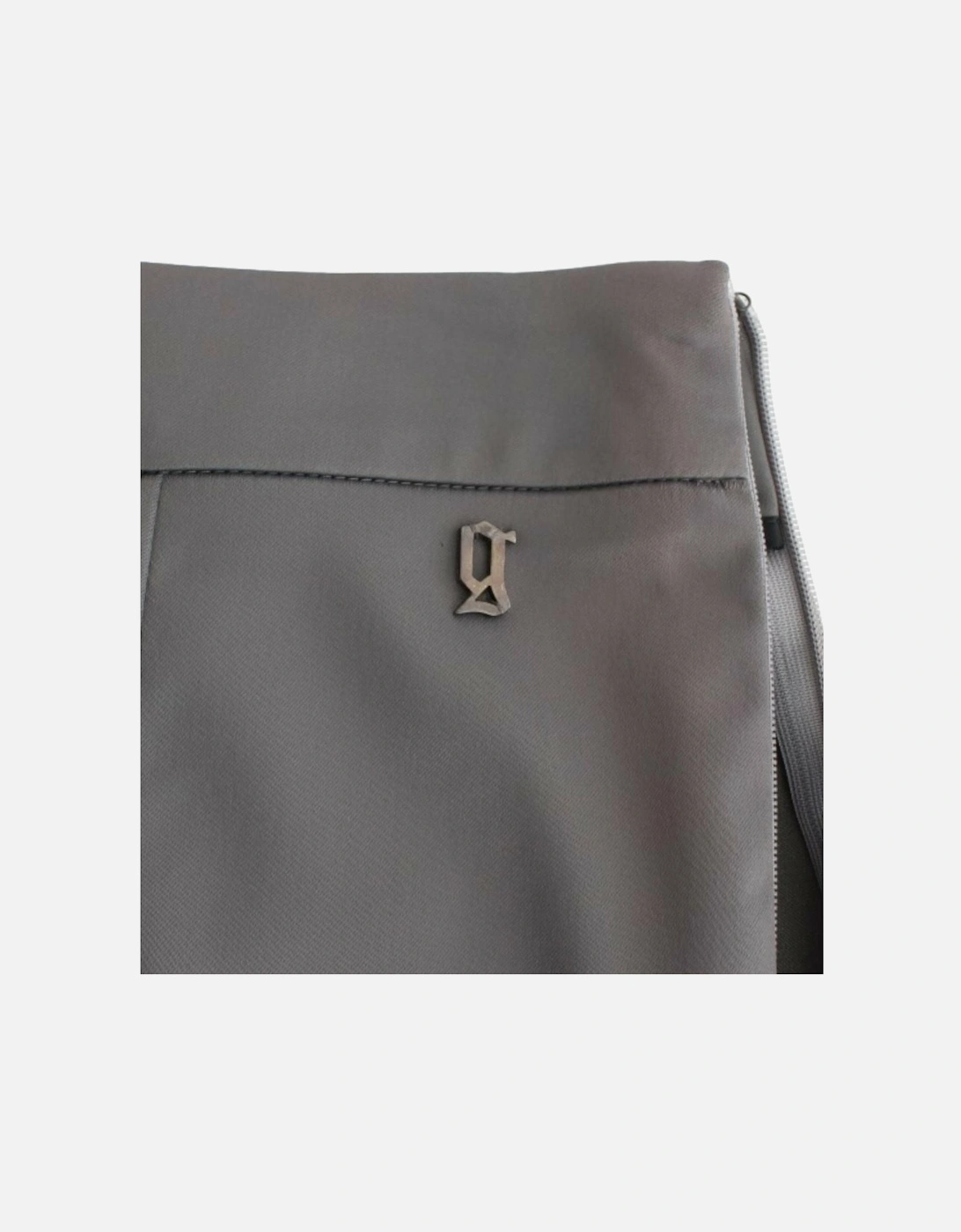 Galliano Pants Straight Leg Gray Women Jeans