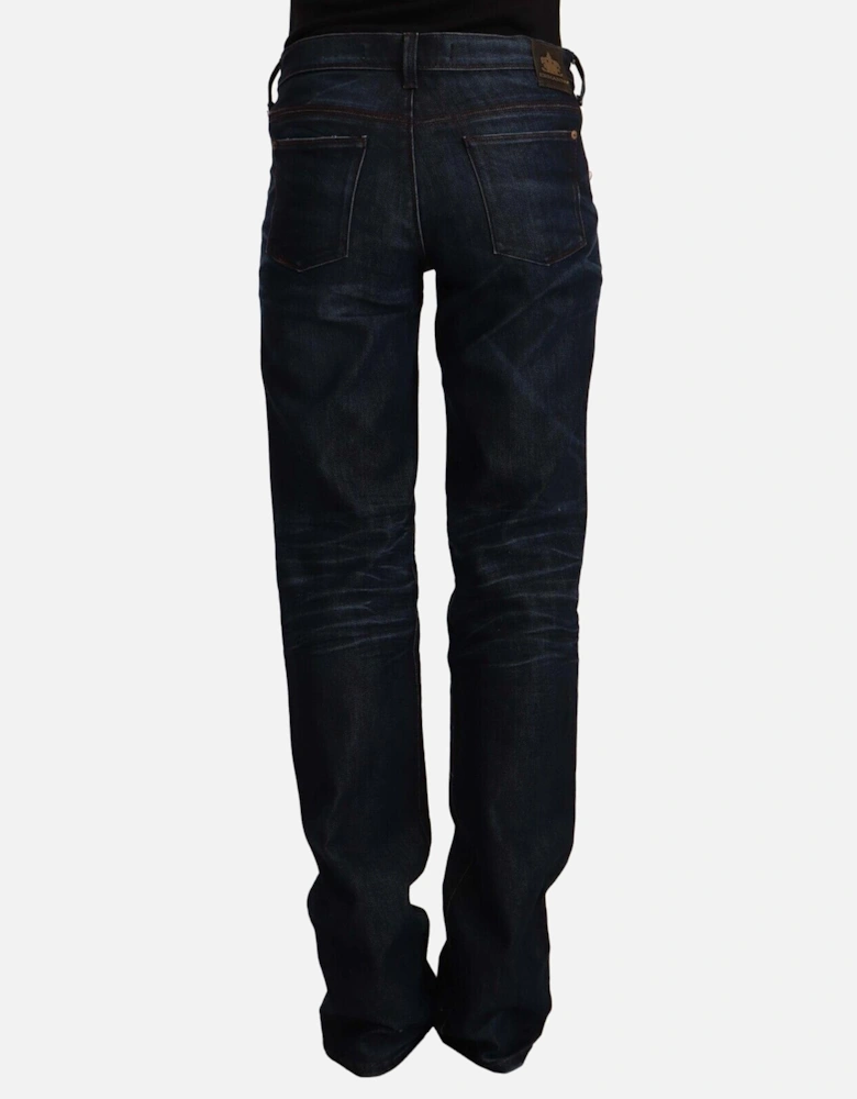 Straight Leg Jeans Women - Blue Jeans