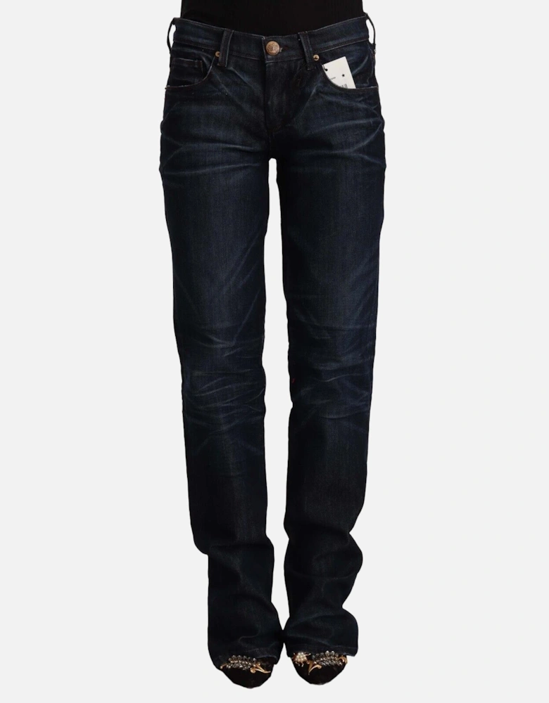 Straight Leg Jeans Women - Blue Jeans