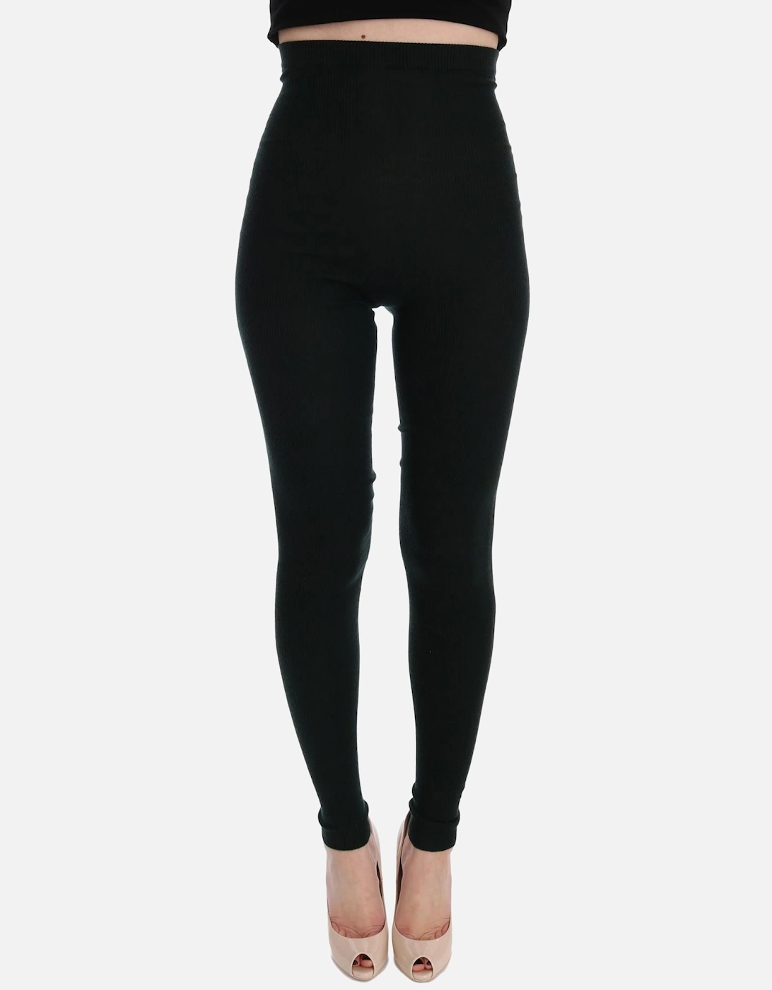 Ribbed Leggings StyleSIG32080 Women - Green Jeans, 5 of 4