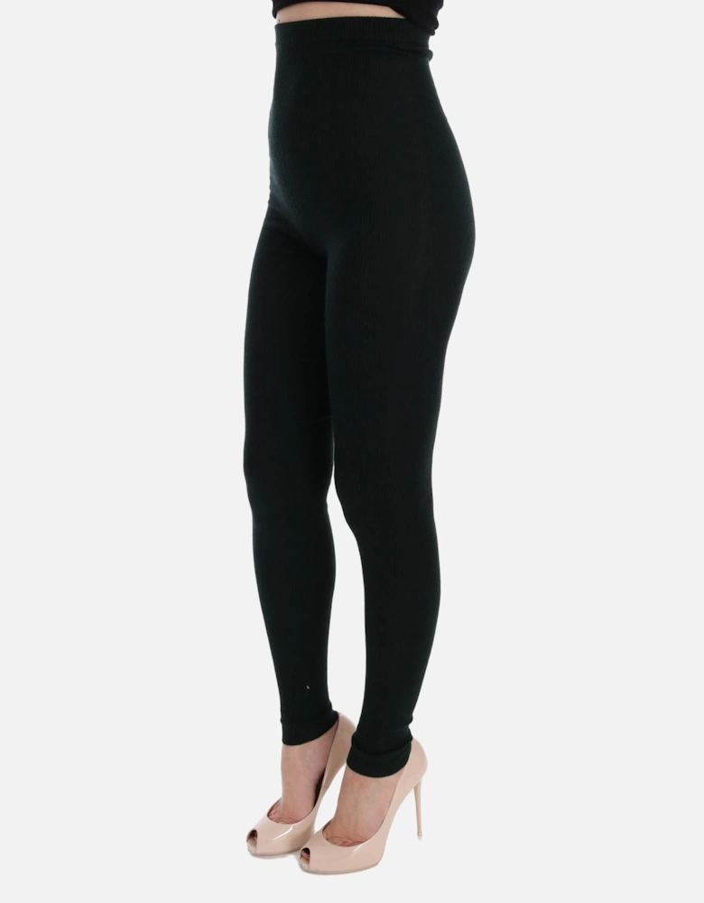 Ribbed Leggings StyleSIG32080 Women - Green Jeans