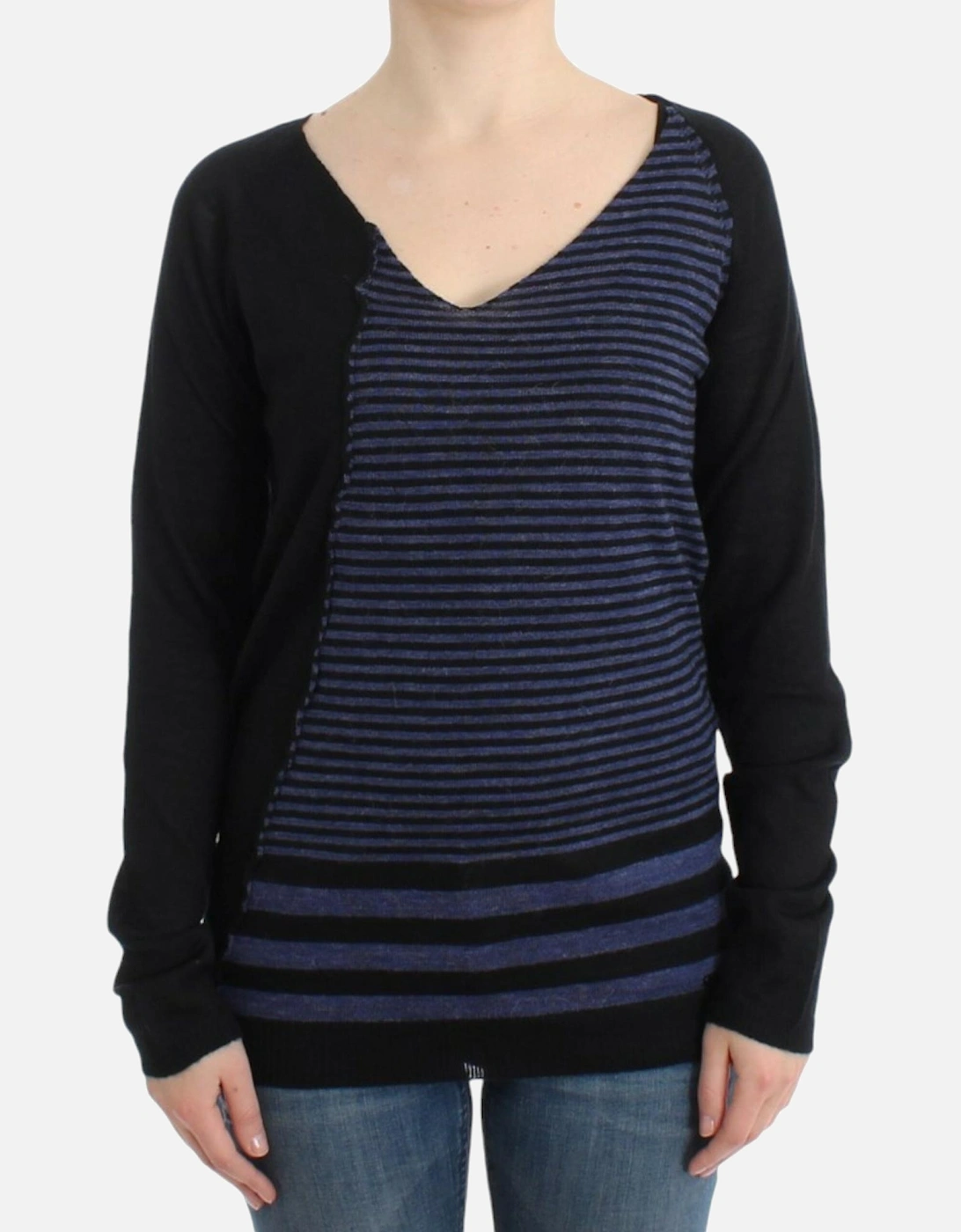 Casual Knitwear Pullover Sweater Women - Black, 7 of 6