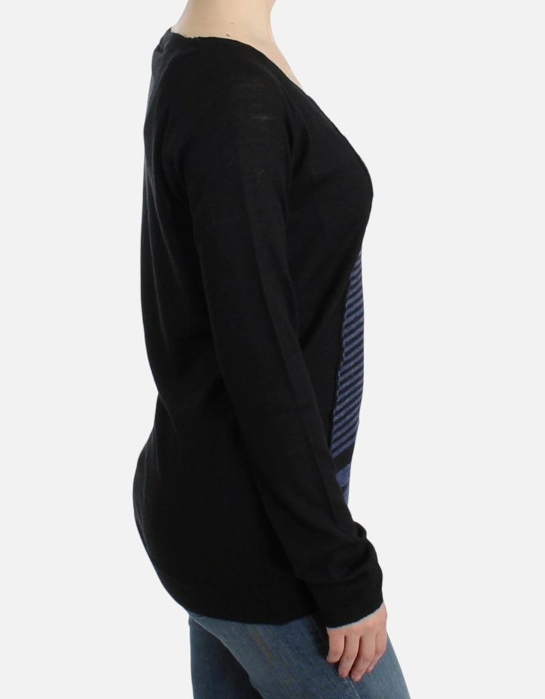 Casual Knitwear Pullover Sweater Women - Black