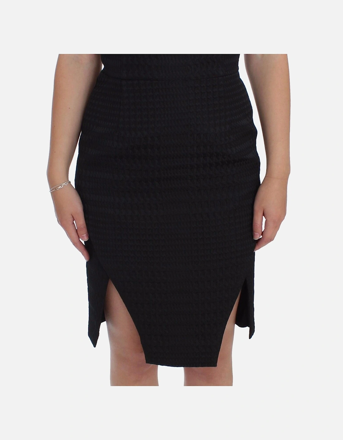 Exquisite Sheath Dress with Zipper Back Closure Women - Black Dresses