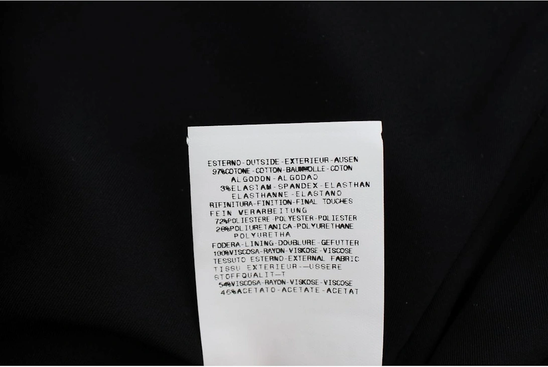 Asymmetrical Skirt Patent Leather Detail Women - Black