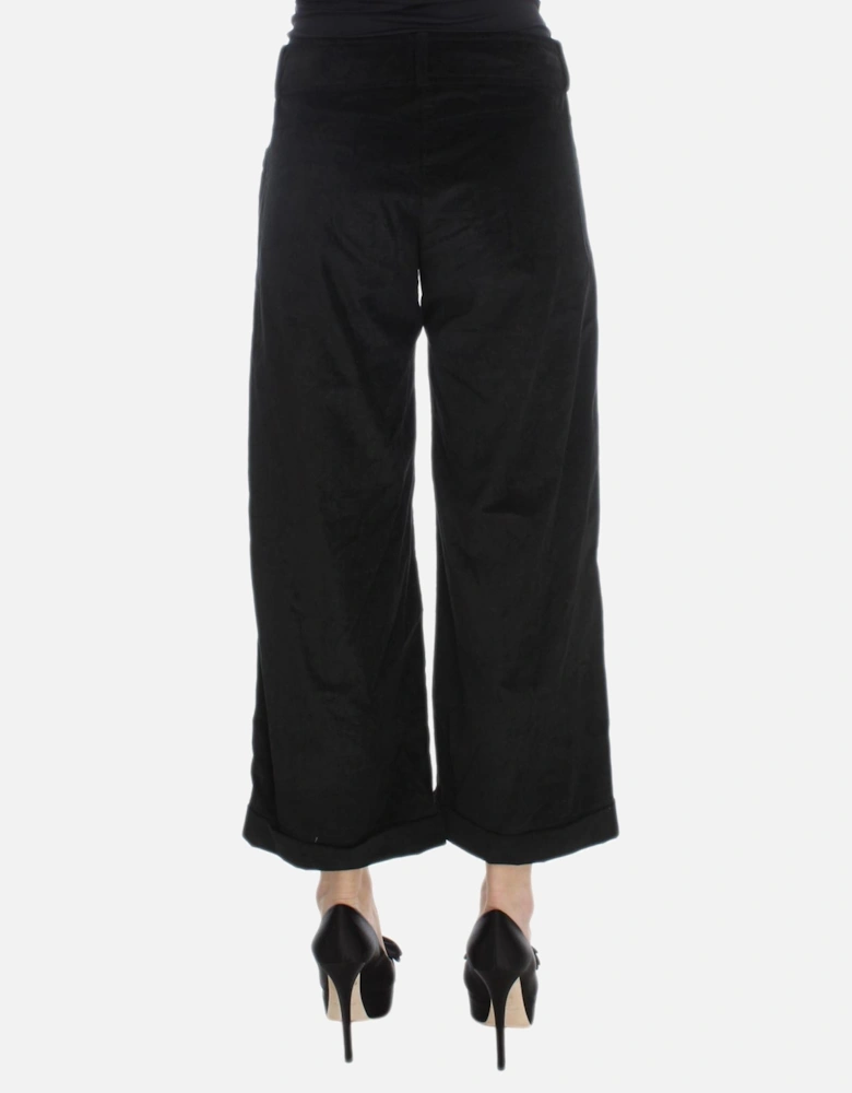 Wide Leg Pants Women - Black Jeans