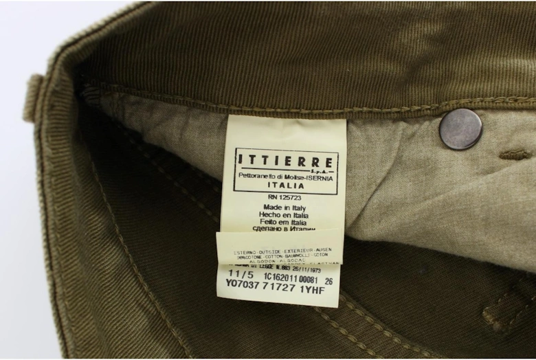 Skinny Jeans Olive Green Women Jeans