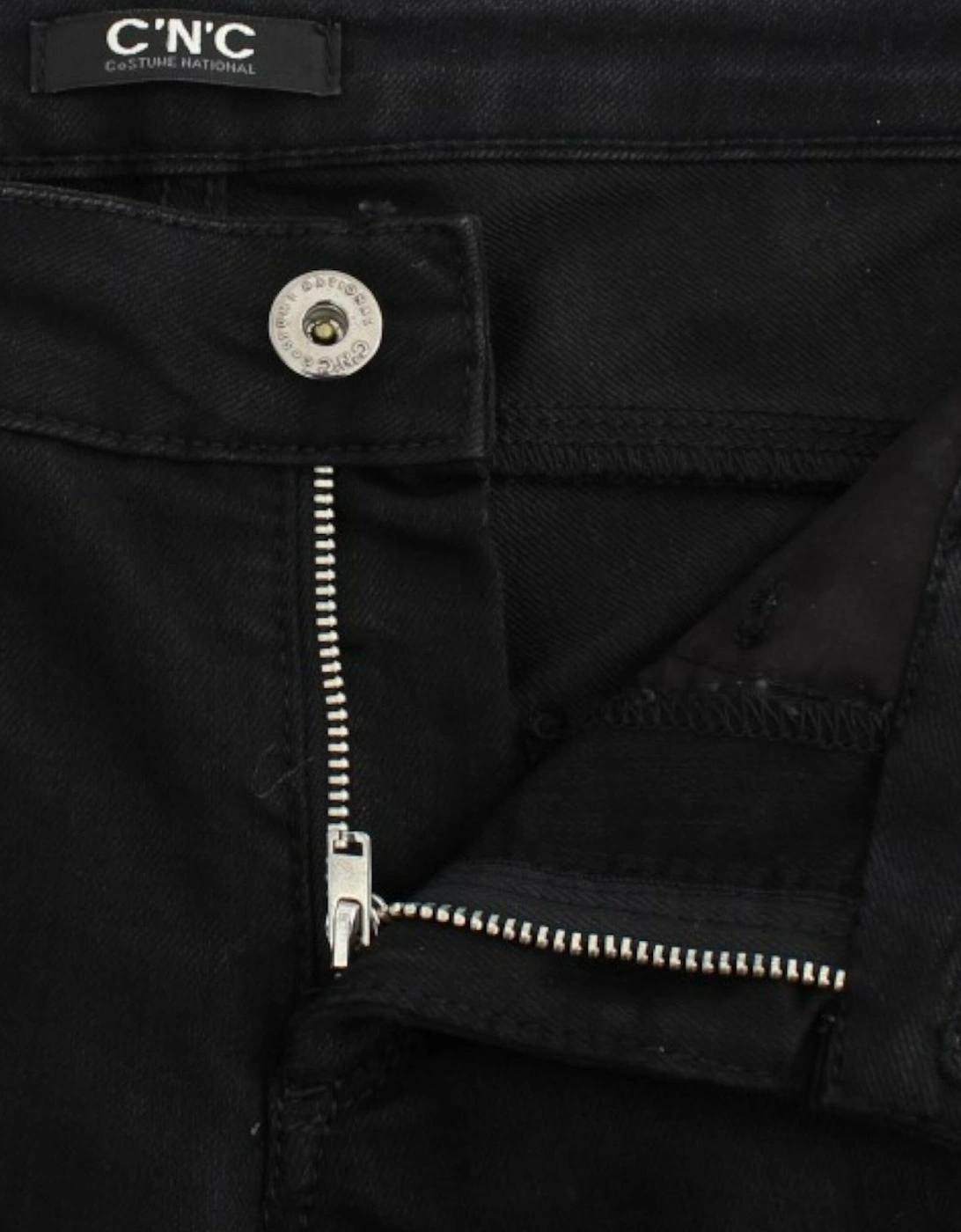Straight Leg Jeans Women - Black Jeans