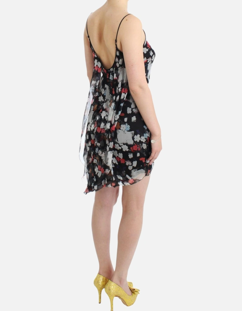 Floral Print Mini Slip Dress Women - Multicolor Dresses