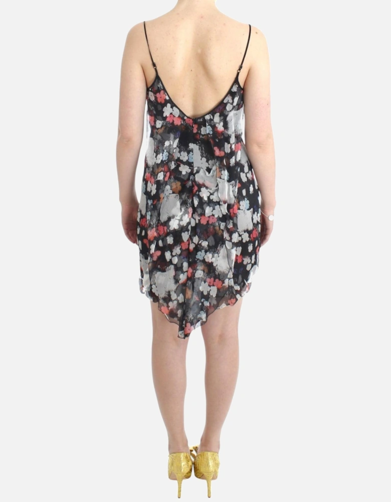 Floral Print Mini Slip Dress Women - Multicolor Dresses