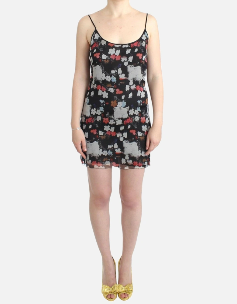 Floral Print Mini Slip Dress Women - Multicolor Dresses
