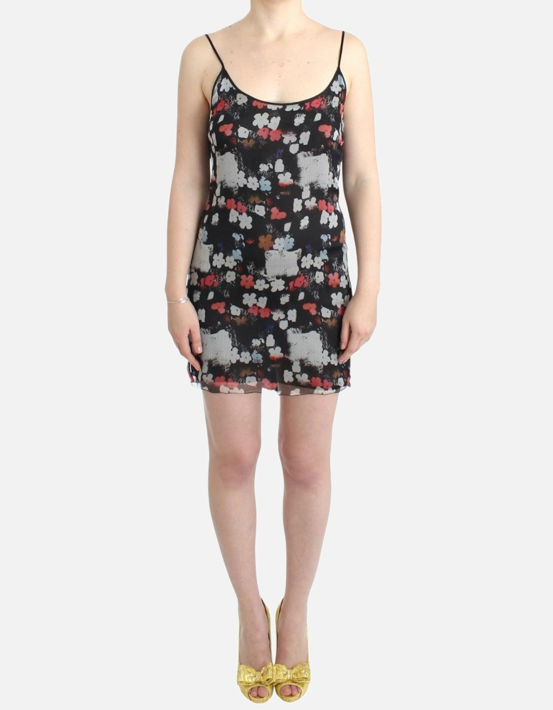 Floral Print Mini Slip Dress Women - Multicolor Dresses, 7 of 6