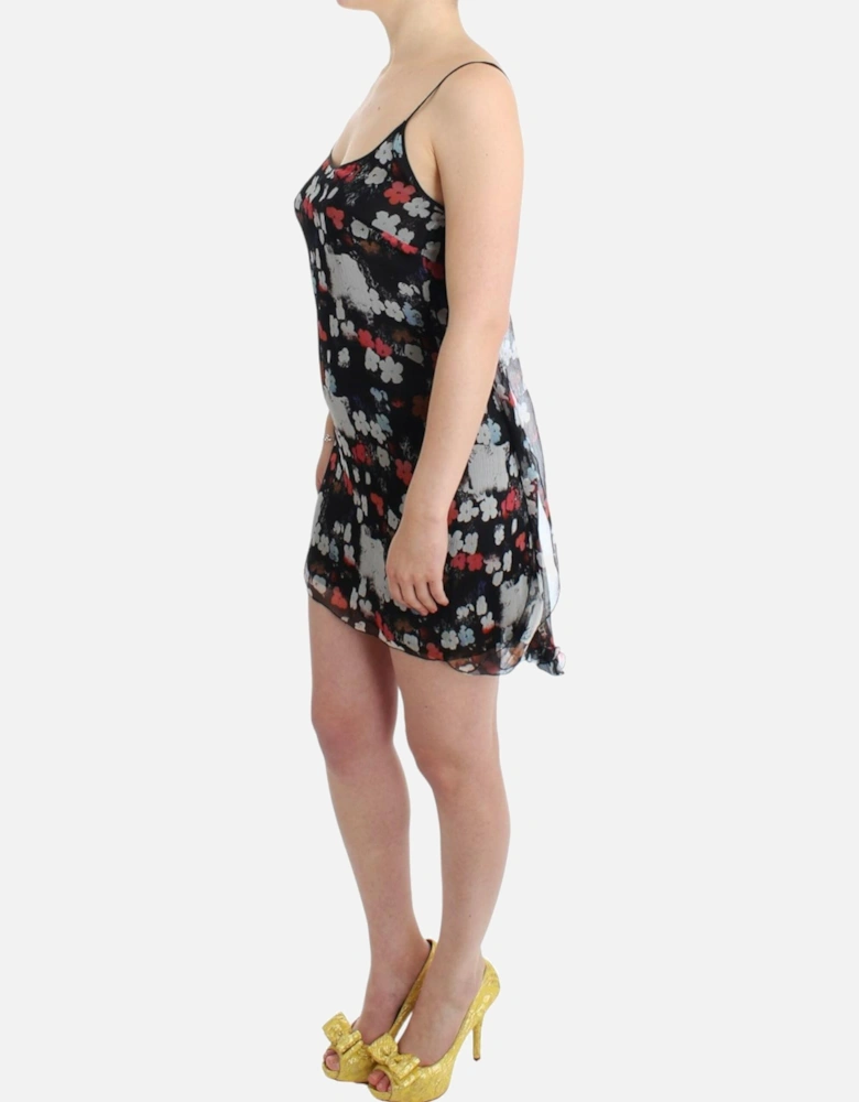 Floral Print Mini Slip Dress Women - Multicolor Dresses