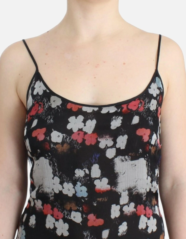 Floral Print Mini Slip Dress Women - Multicolor Dresses
