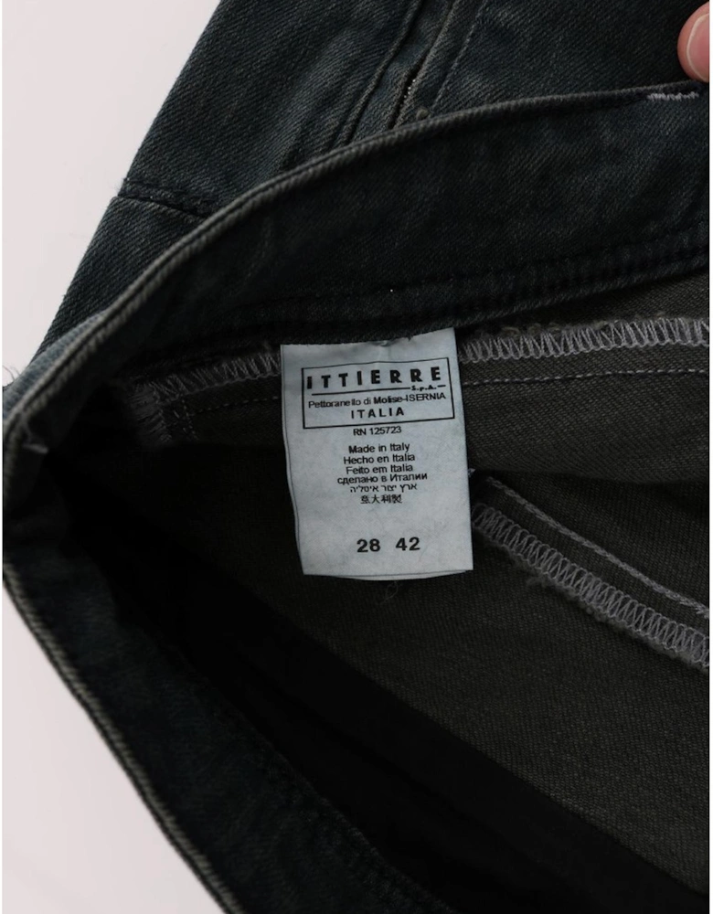Superslim Fit Gray Stretch Jeans Women Jeans
