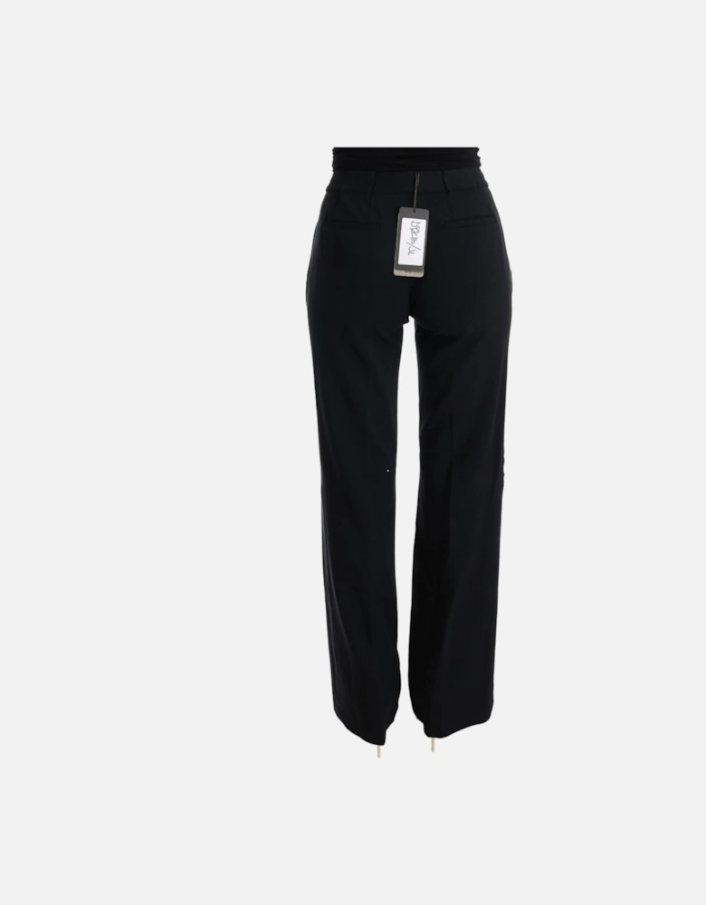 Wide Leg Pants Classic Style Women - Black Jeans