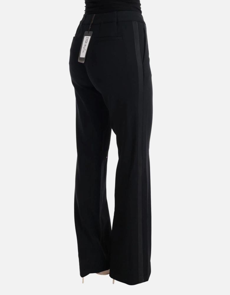 Wide Leg Pants Classic Style Women - Black Jeans