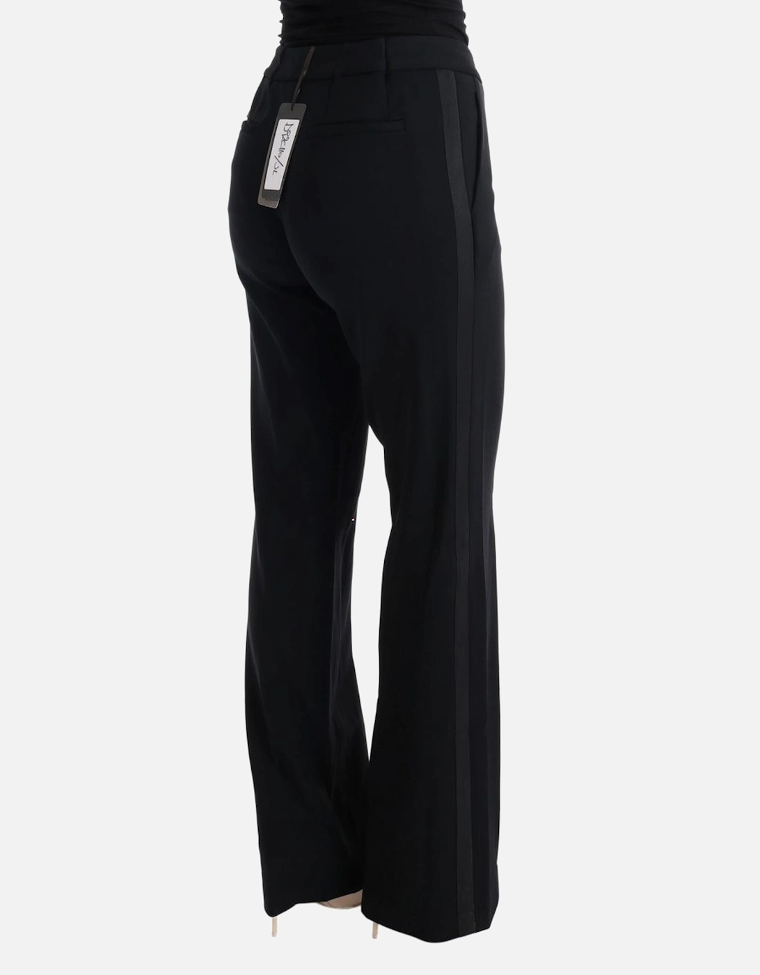 Wide Leg Pants Classic Style Women - Black Jeans