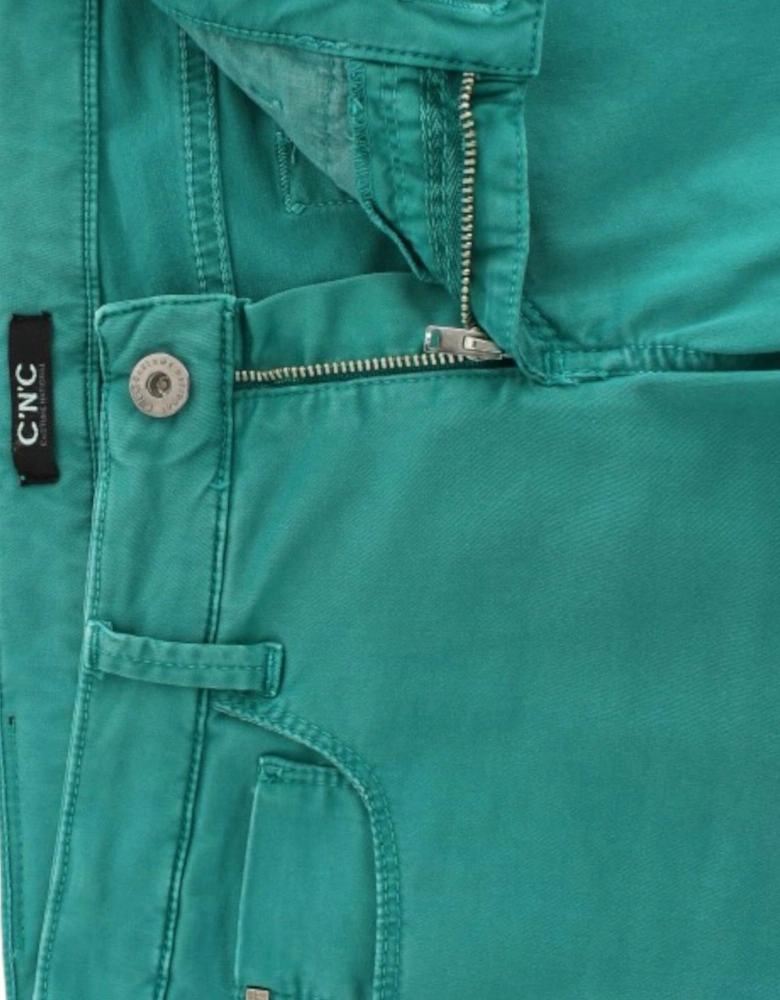 Jeans Teal Straight Leg Women - Green Jeans