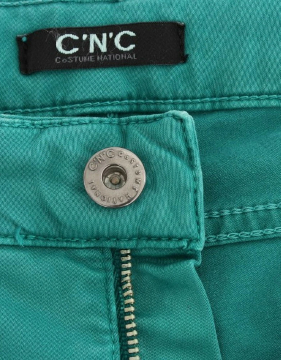 Jeans Teal Straight Leg Women - Green Jeans