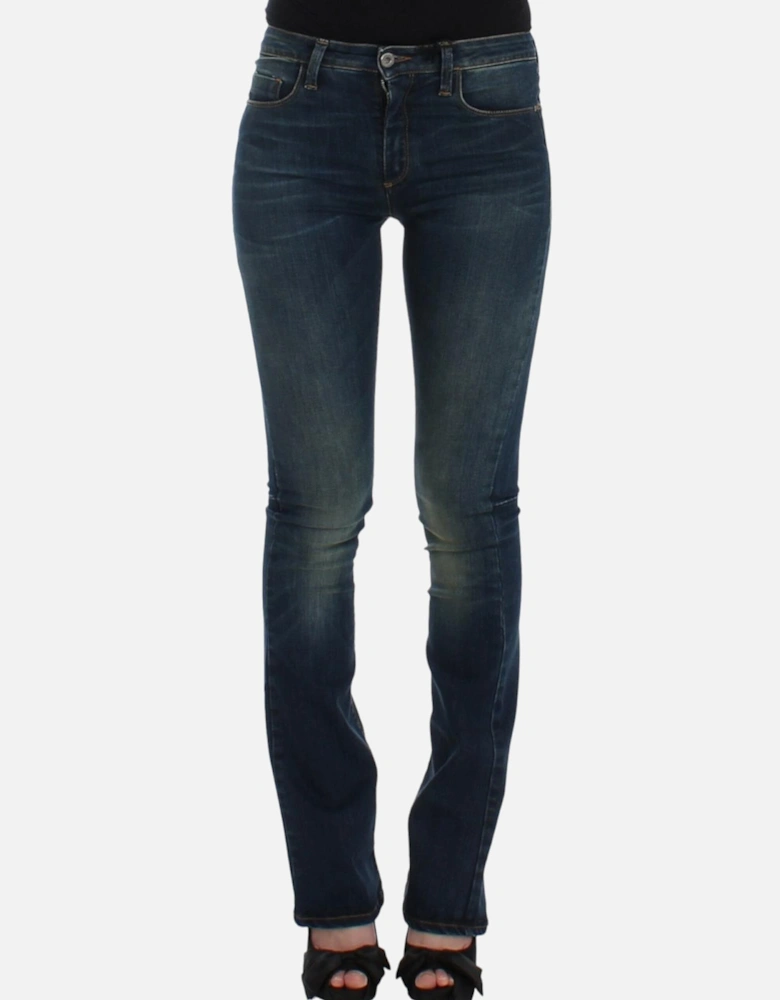 Jeans Straight Leg Women - Blue Jeans