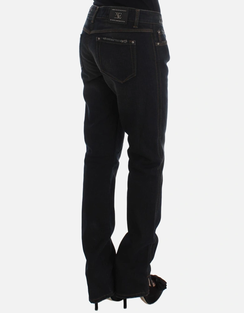 Boyfriend Fit 100% Cotton Jeans Women - Blue Jeans