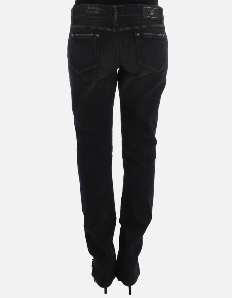 Boyfriend Fit 100% Cotton Jeans Women - Blue Jeans