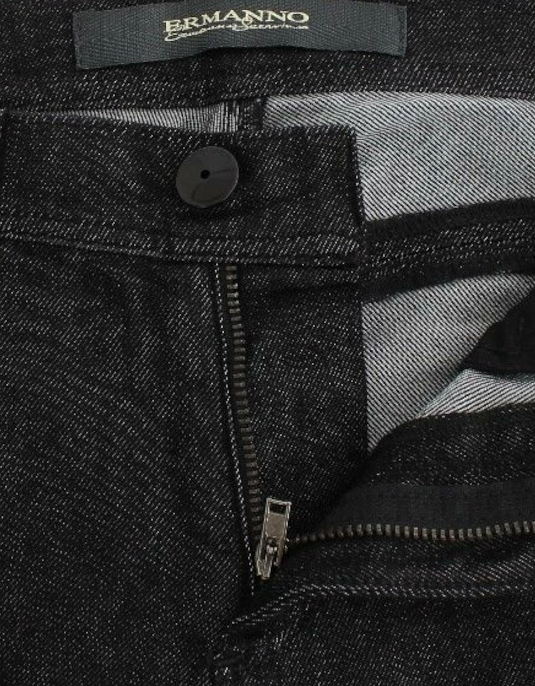 Straight Leg Jeans Women - Black Jeans